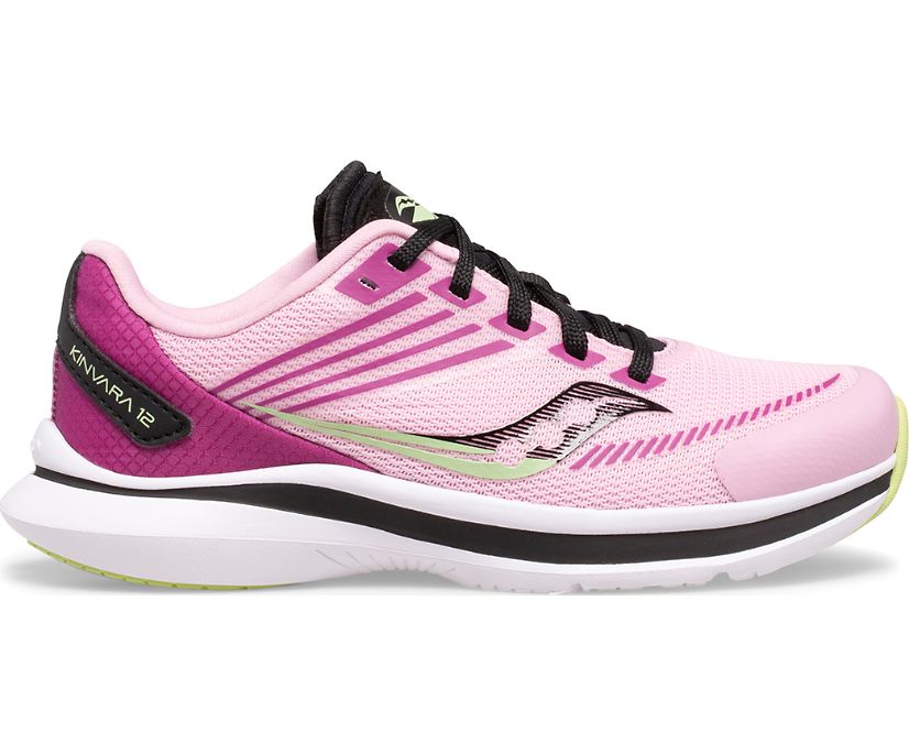 Saucony Kinvara 12 Kids\' Sneakers Pink / Purple | AU 884MQZA